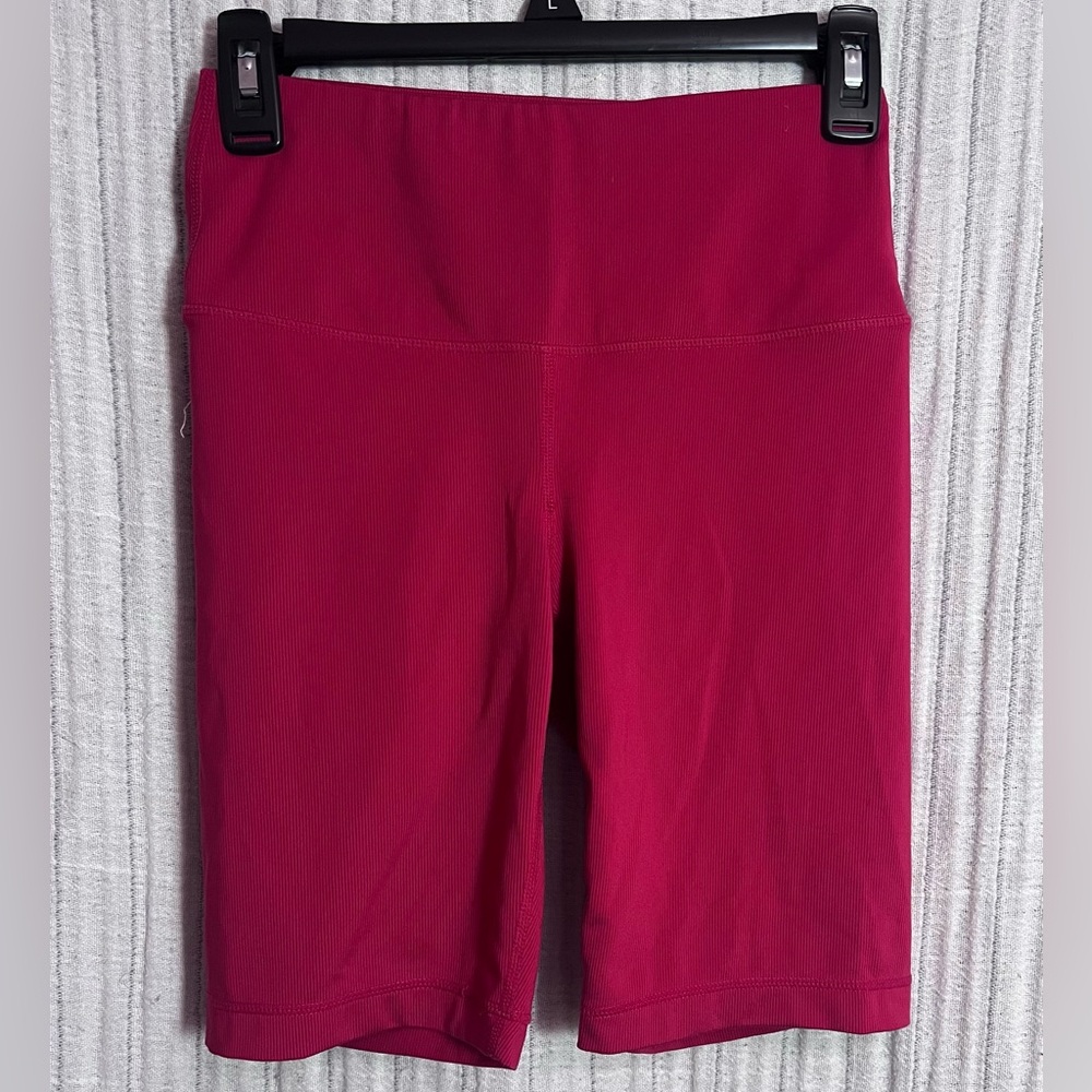 90 Degree By Reflex Women's Raspberry Bike Shorts